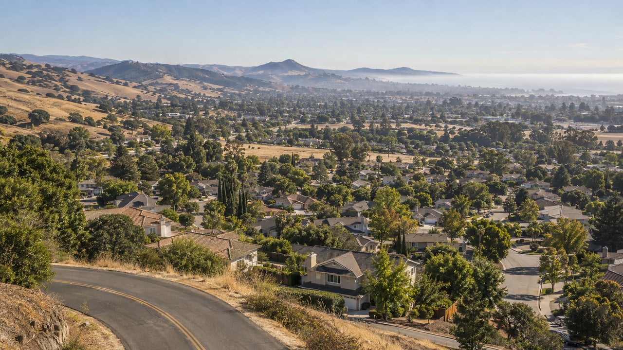 An early-fall San Luis Obispo County residential setting reflects a housing market entering September with more available inventory and steady activity.