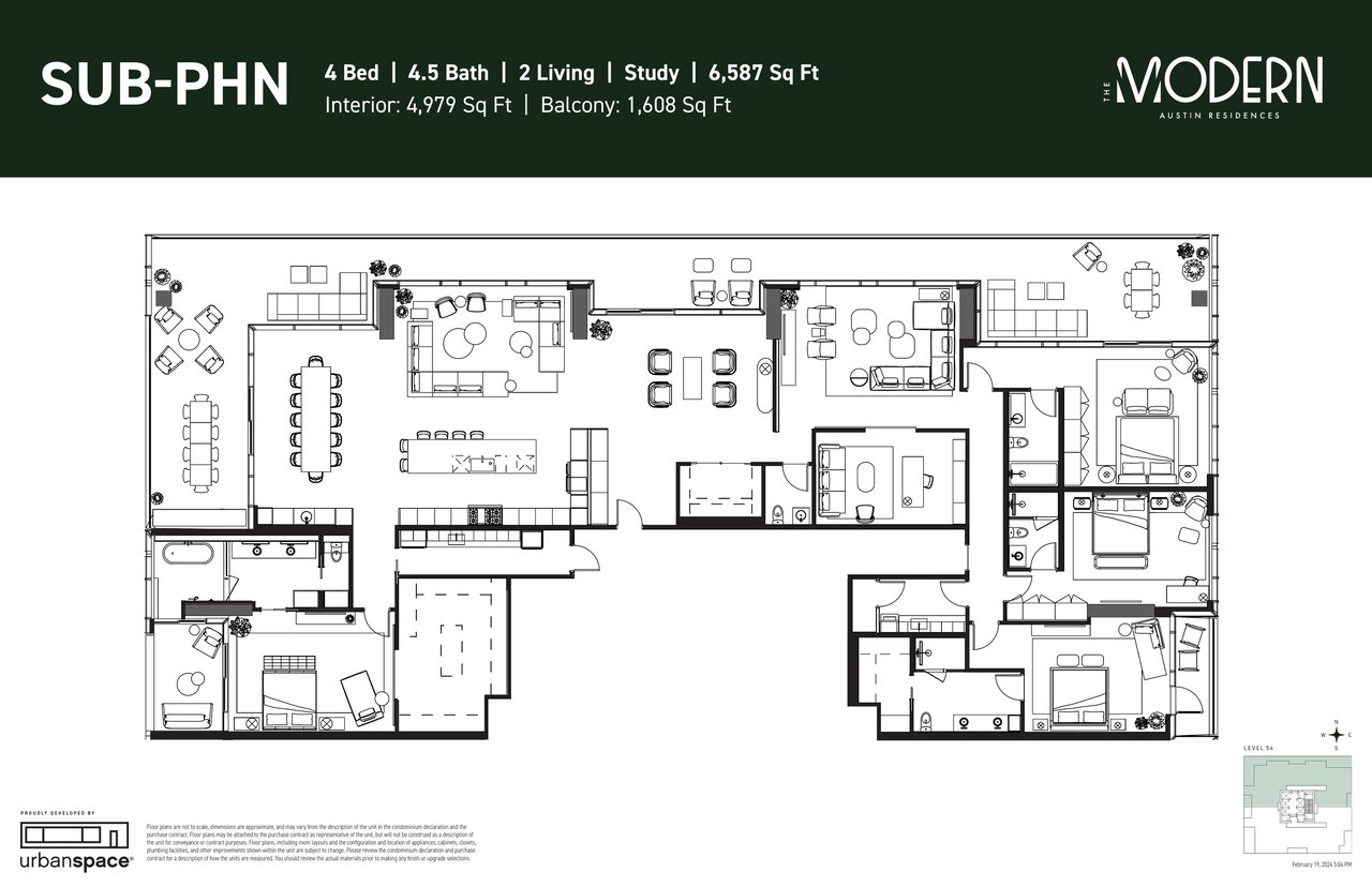 The Modern Sub-Penthouse #5402 North