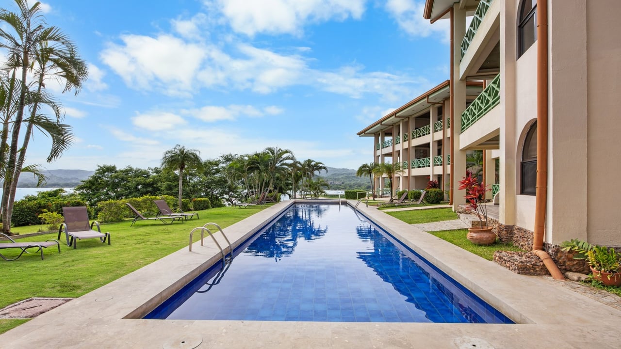 Titled Ocean View and Beachfront Condo