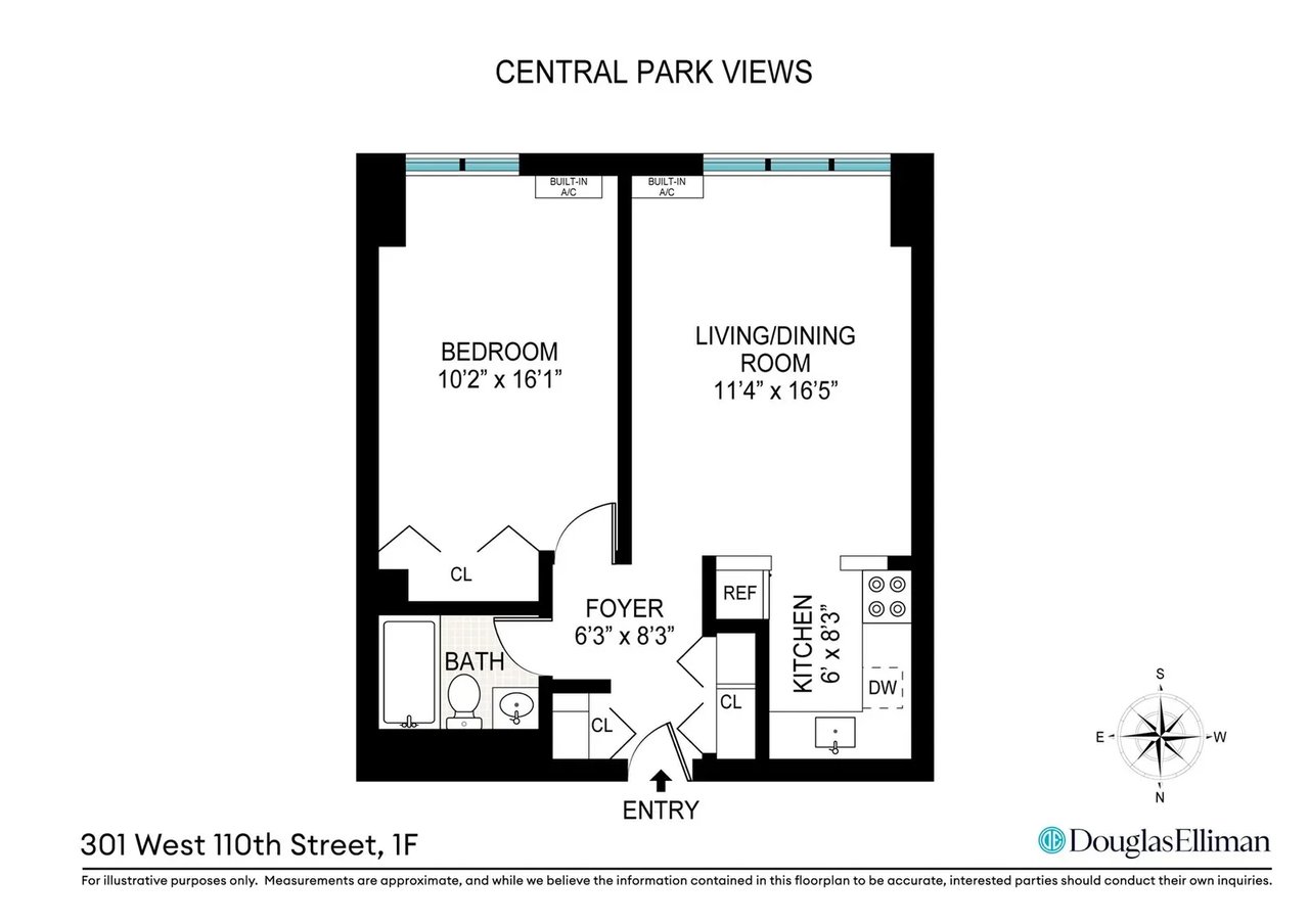 301 110th St West,  Apt. Unit:1F