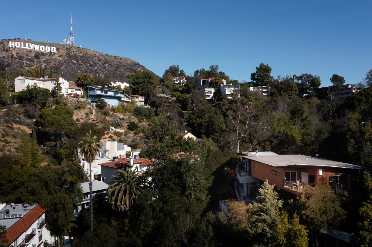 A Mid-Century Treehouse in Beachwood Canyon