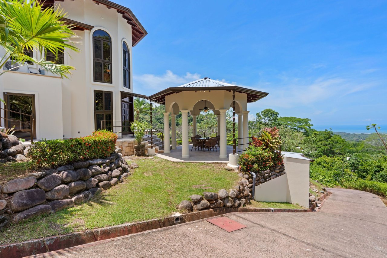 OCEAN VIEW ESTATE HOME WITH GUEST BUNGALOW, CARETAKER HOME, FRUIT TREES, AND WATERFALL – 3.47 ACRES