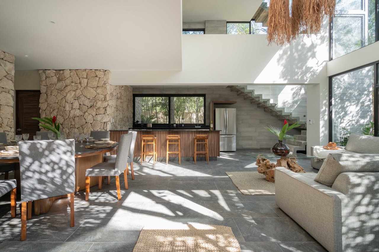 Villa 2  | Beautiful 4 Bedroom with Large Pool in 12 O’Clock Tulum