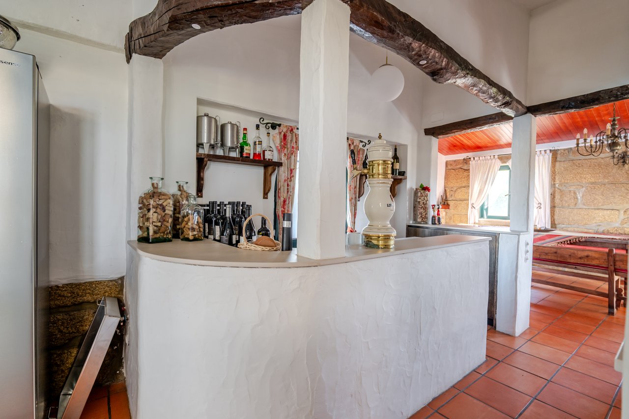 Exceptional Renovated Estate with 4 Residences, Pool & Orchard Near Porto