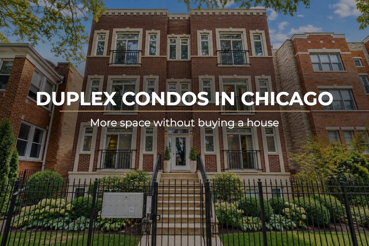 Brick condo building at 4319 N. Richmond, a duplex condo in Irving Park, Chicago