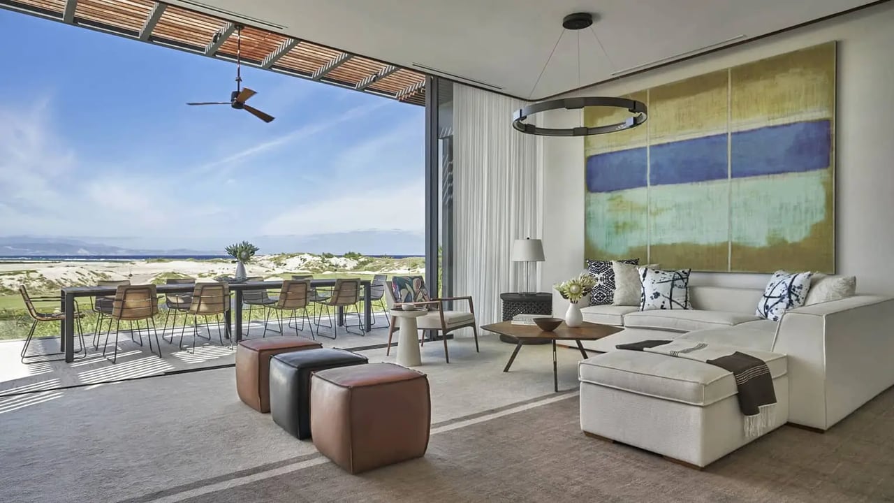 Four Seasons Cabo oceanview condo options with elevated coastal views, premium interiors, and private outdoor spaces
