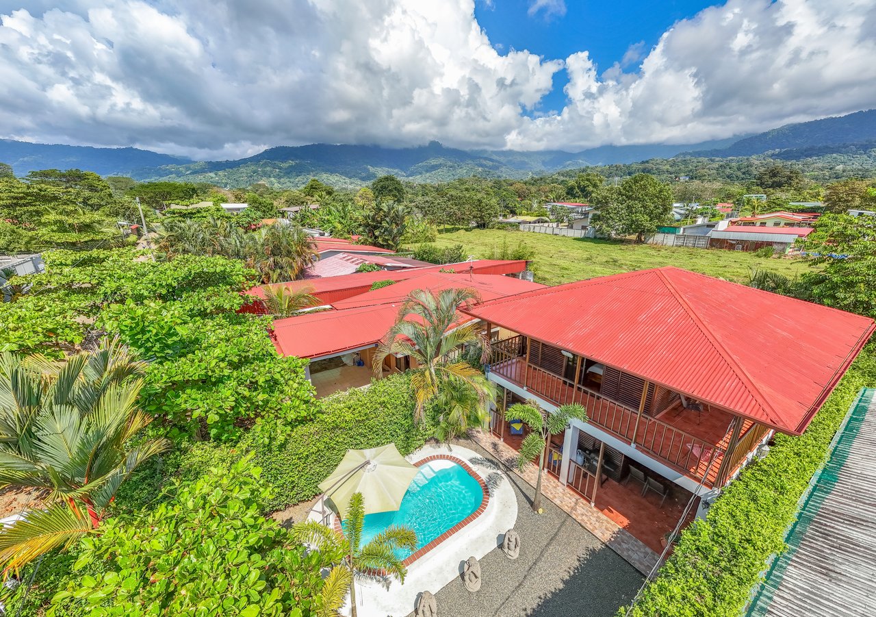 A Teak Palace – within earshot of Marino Ballena National Park’s crashing surf