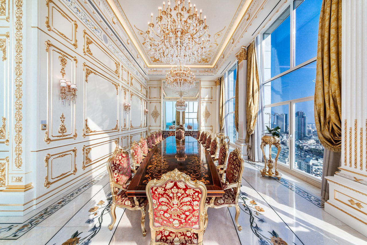 Refined Seafront Baroque Style Penthouse