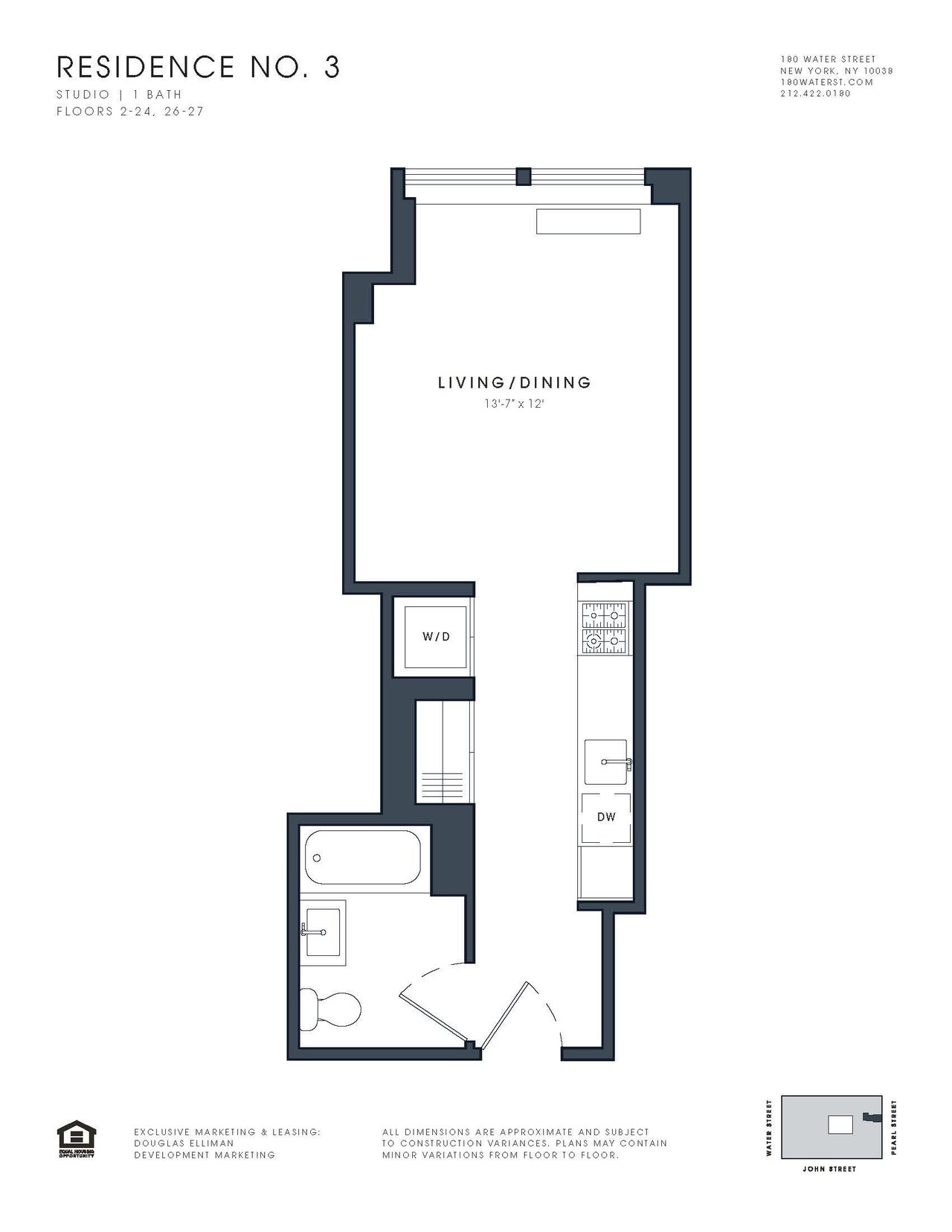 180 Water Street, Apt 303