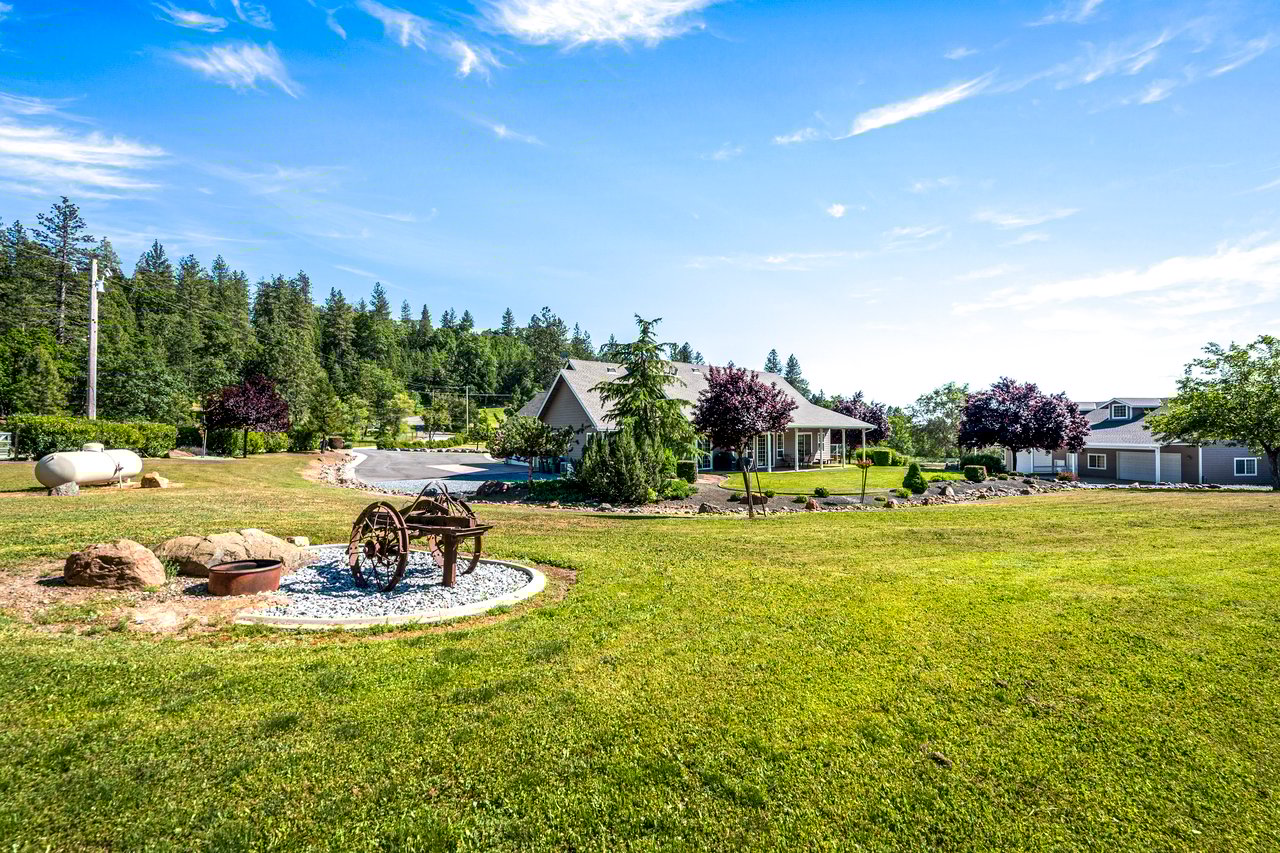 Custom Built Home on 4 Flat Acres in the Heart of Pleasant Valley – A Car Enthusiast's Dream!
