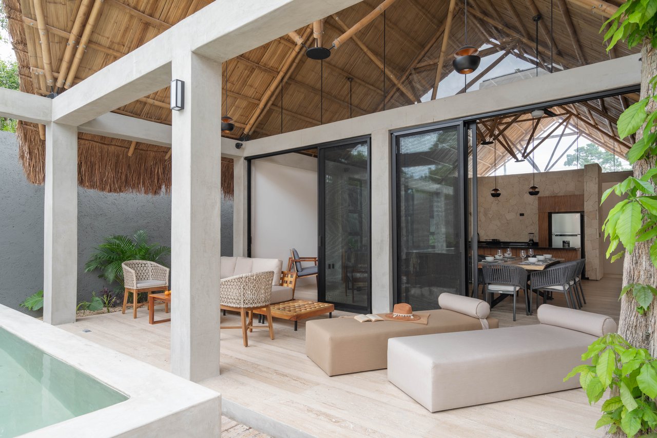 4BR Luxury Jungle Villa in Tulum | Private Pool Near the Beach