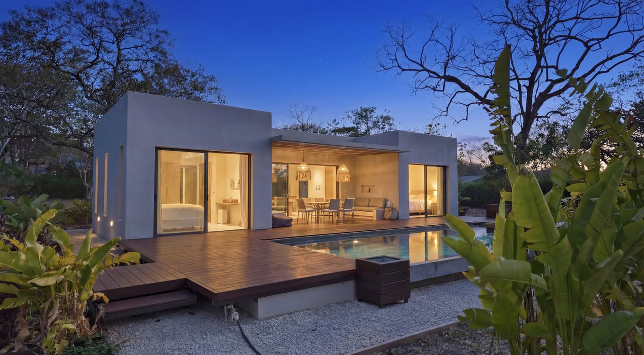 SANTA FE MODERN HOME IN CATALINA COVE | 5,410 M² LOT NEAR BEACHES