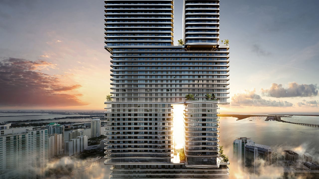 Mercedes-Benz Places Miami architecture 