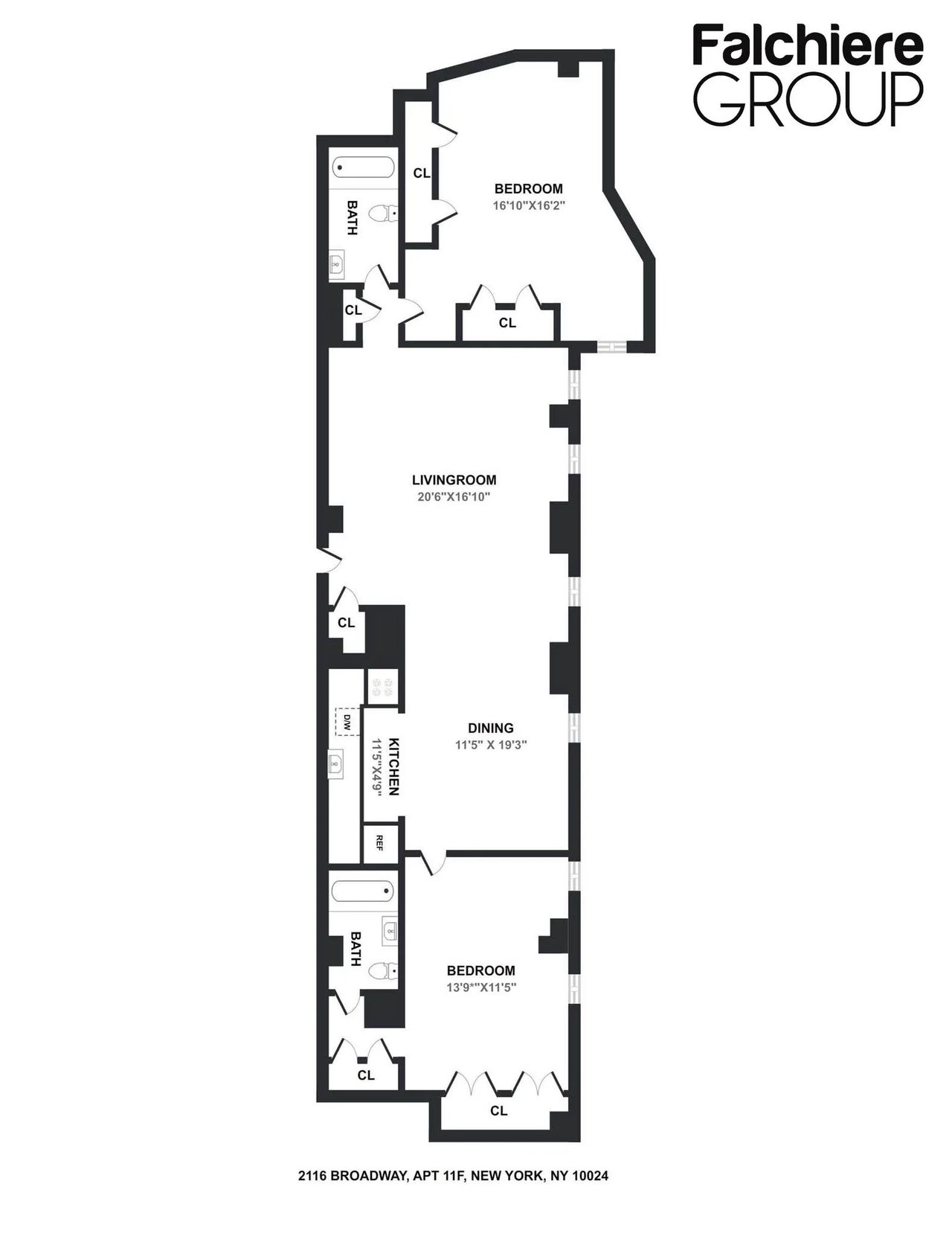 2166 Broadway #11F