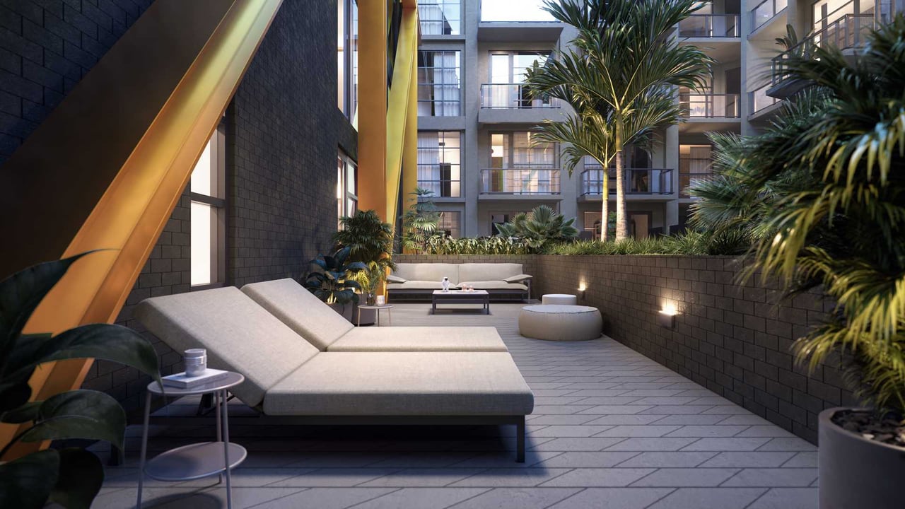 Diesel Wynwood terrace space 
