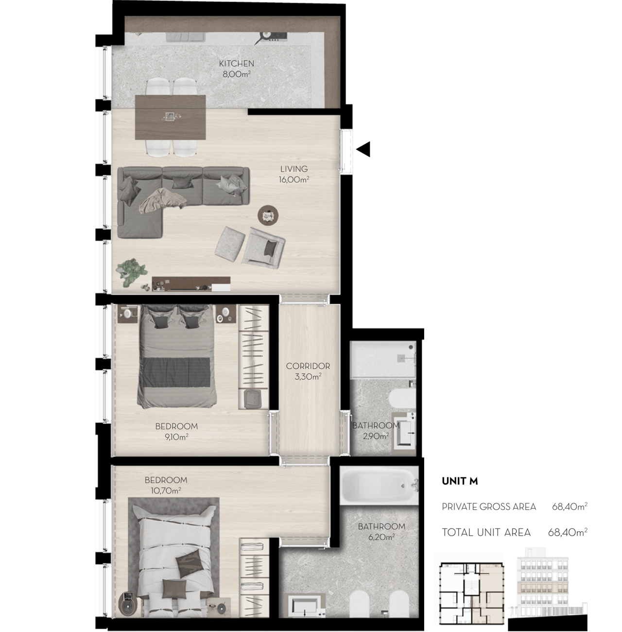 Chic 2-Bedroom Apartment with AL License in Central Porto – Ideal Investment or Pied-à-Terre in Portugal’s Most Dynamic City