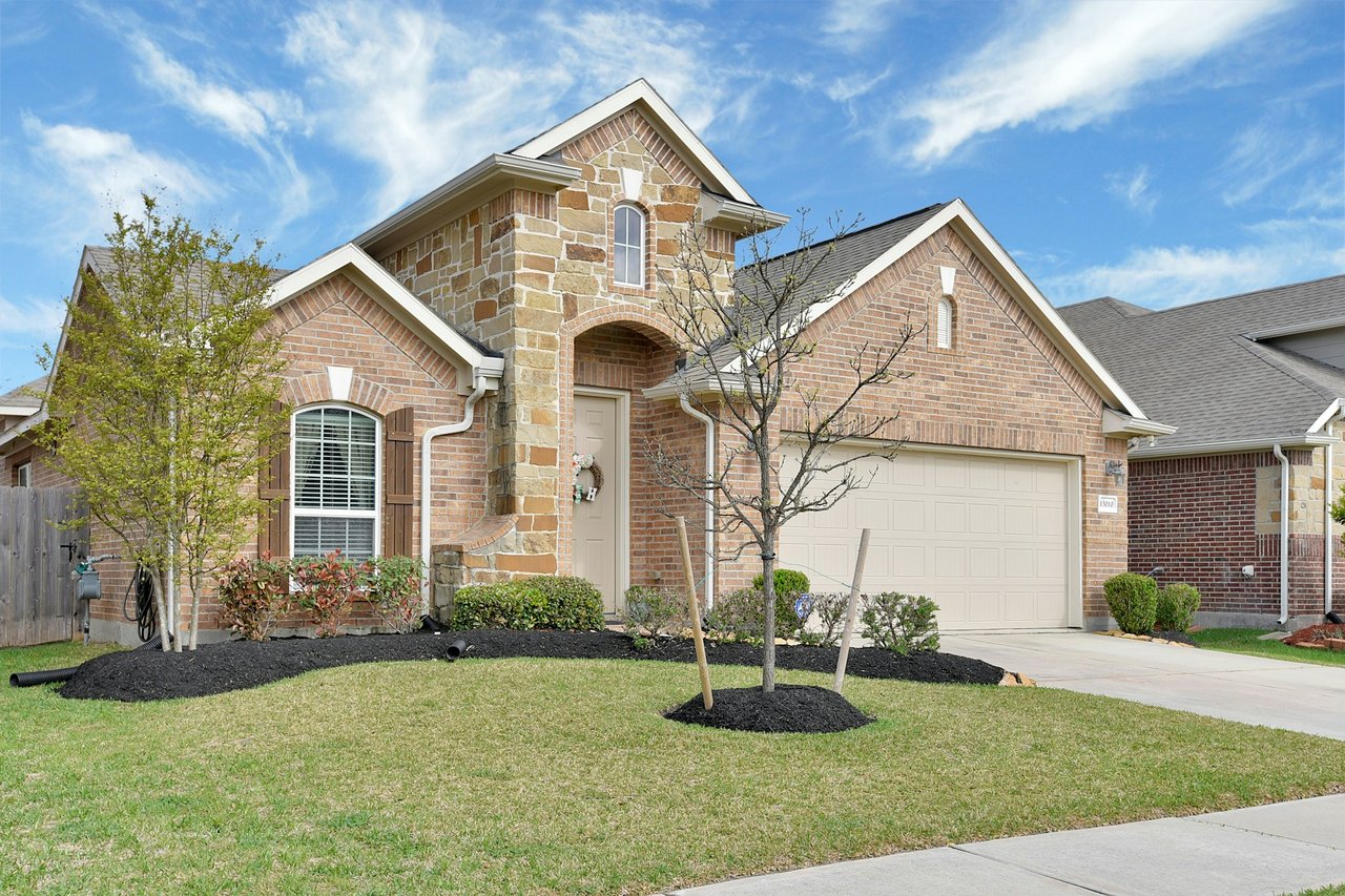 New construction single family home in Montgomery County TX.