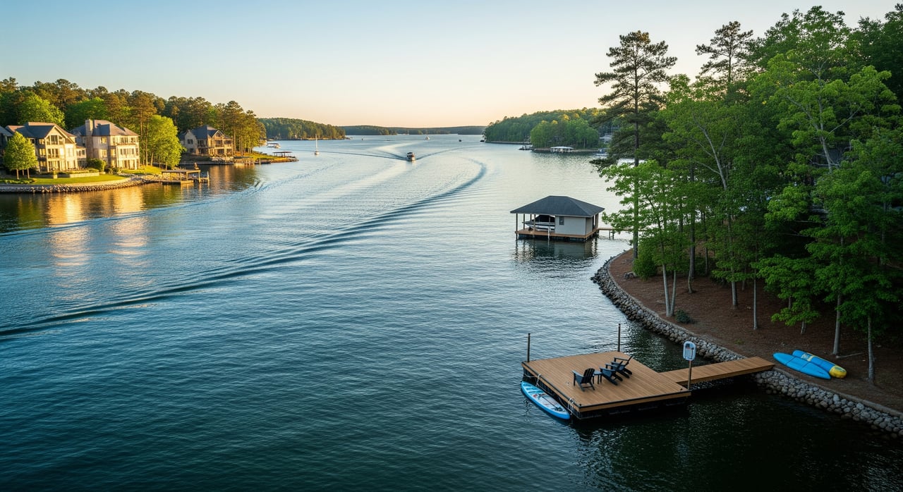 Main Channel vs Cove Living on Smith Lake