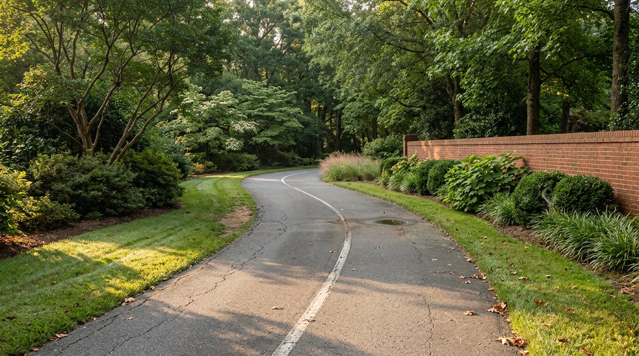 The Three Seams of the Meadowmont Greenway: A Resident's Late-Summer Walking Map