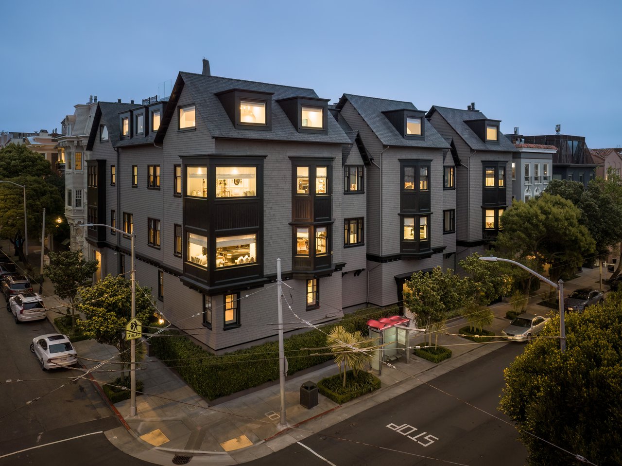 Arial view of Estate