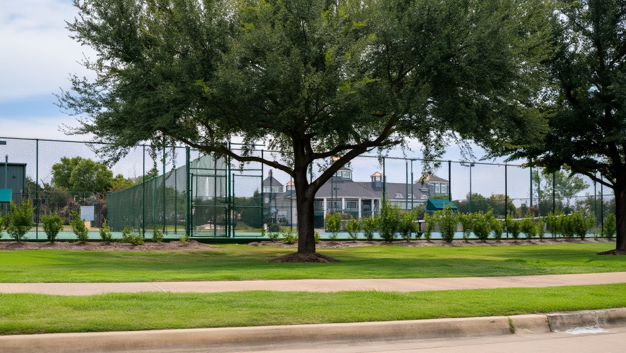 Tennis Courts that can be adapted to Pickleball Courts in the Master-planned community of Savannah