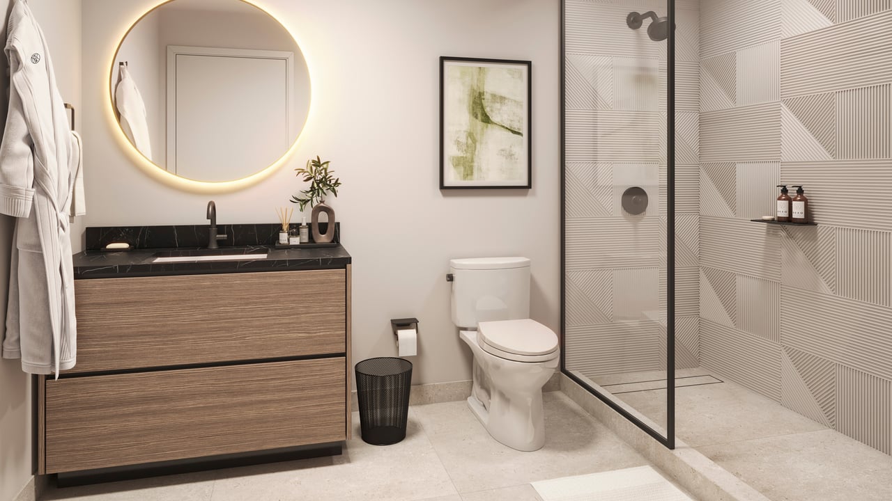 Nexo Residences bathroom 