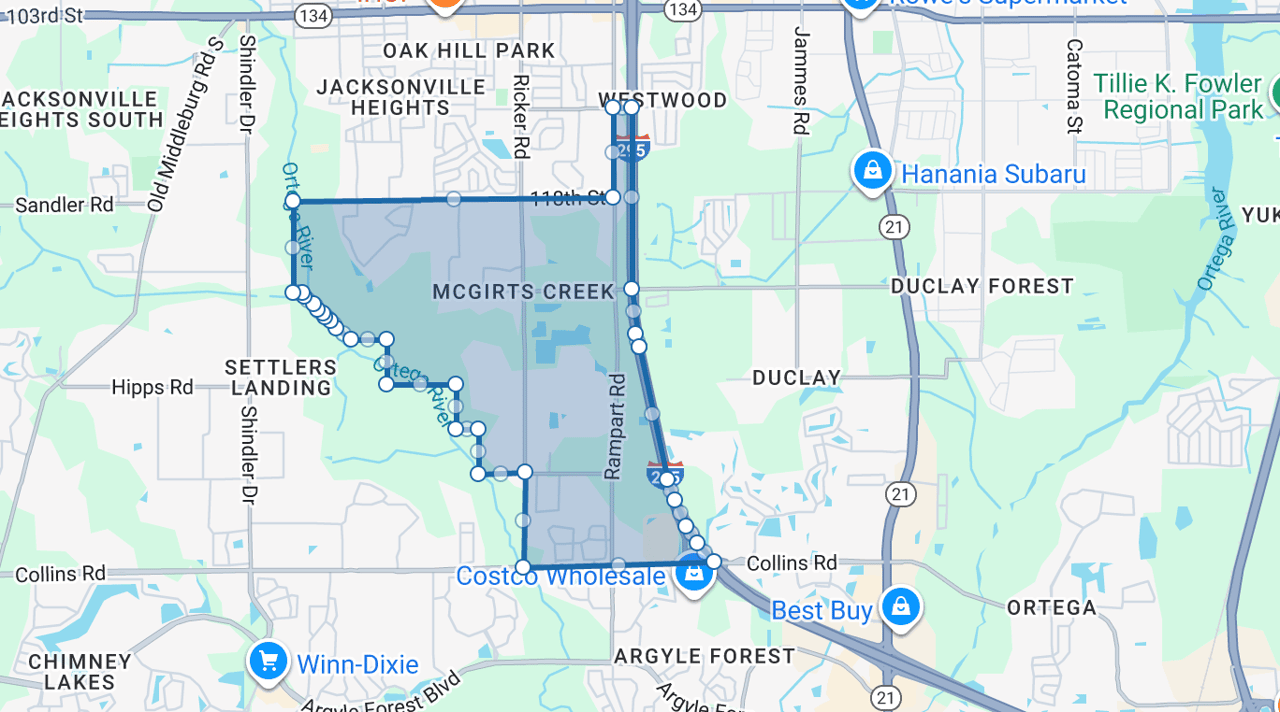 McGirts Creek Homes For Sale