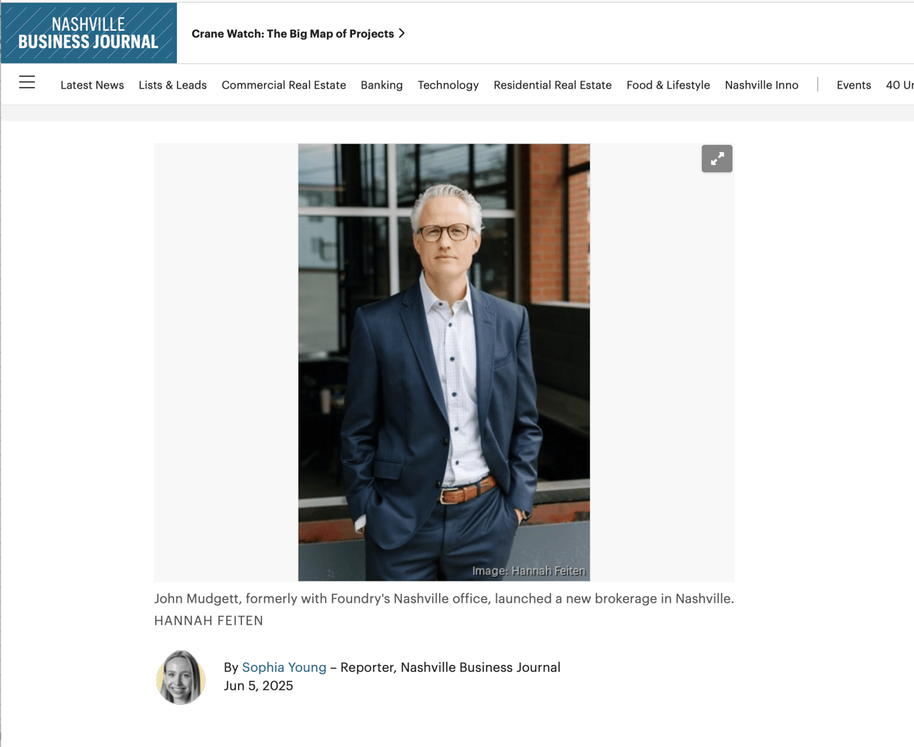 'There's plenty of room:' Former Foundry broker launches new commercial real estate firm