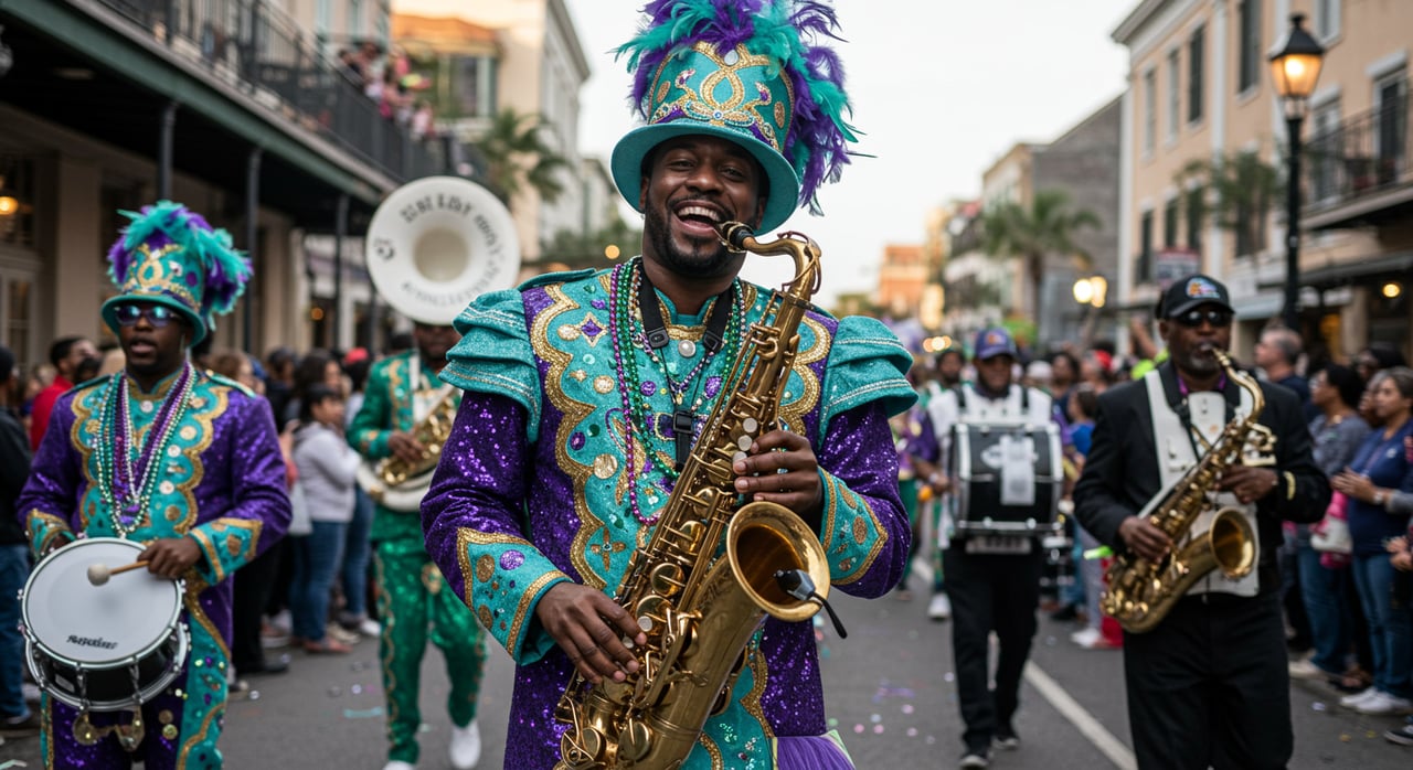 Baytowne Mardi Gras Street Pardi