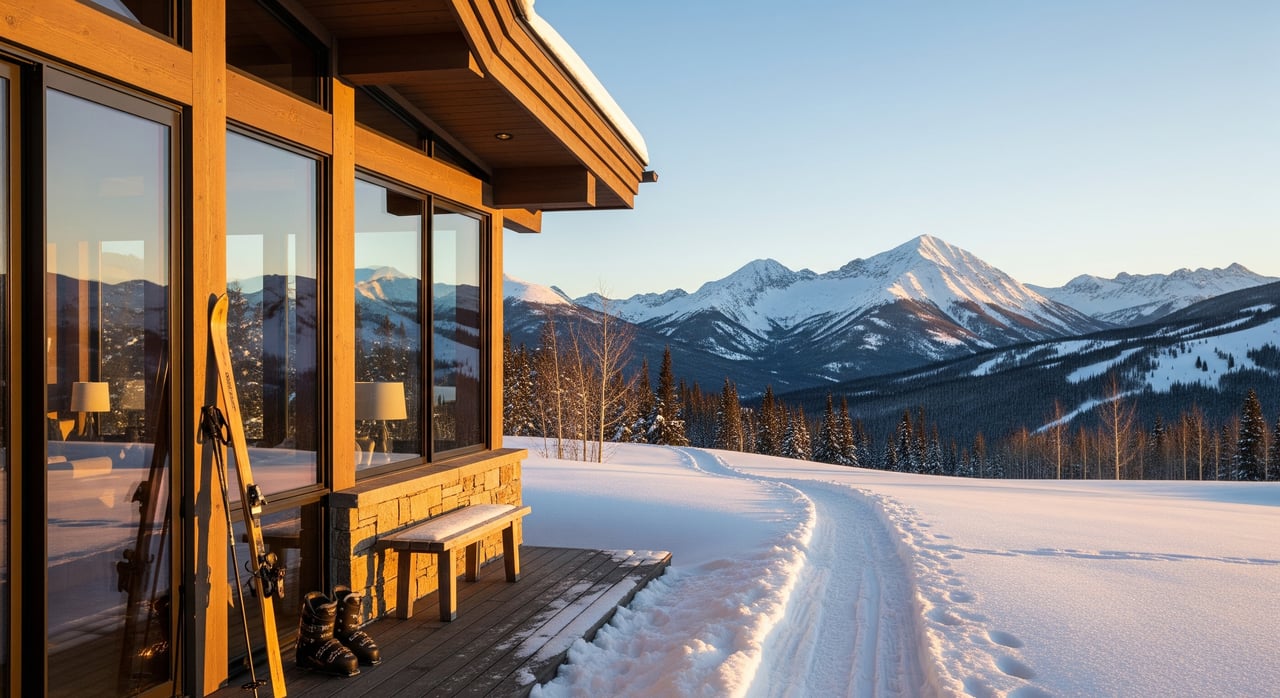 What Ski-In/Ski-Out Living Means in Big Sky