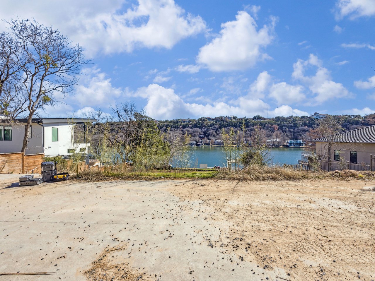Shovel-Ready Lake Austin Lot with Permitted Plans + Double-Slip Dock