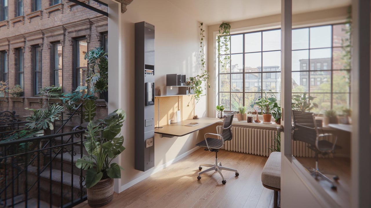 Innovative Home Workspace Ideas in Brooklyn Heights