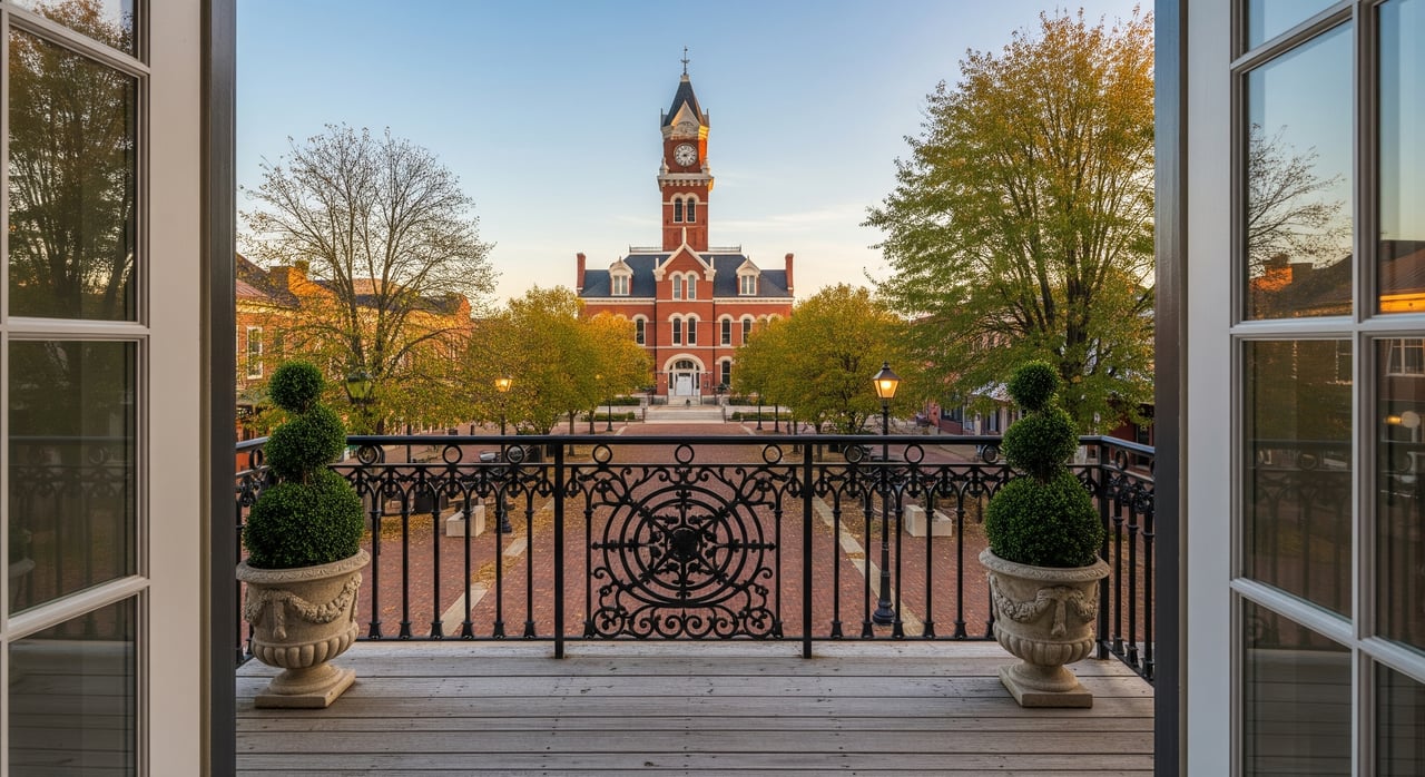 What It’s Like To Live Near Woodstock’s Historic Square