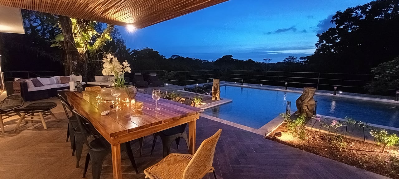 Five Star Private Rainforest Estate on Acreage with Creek