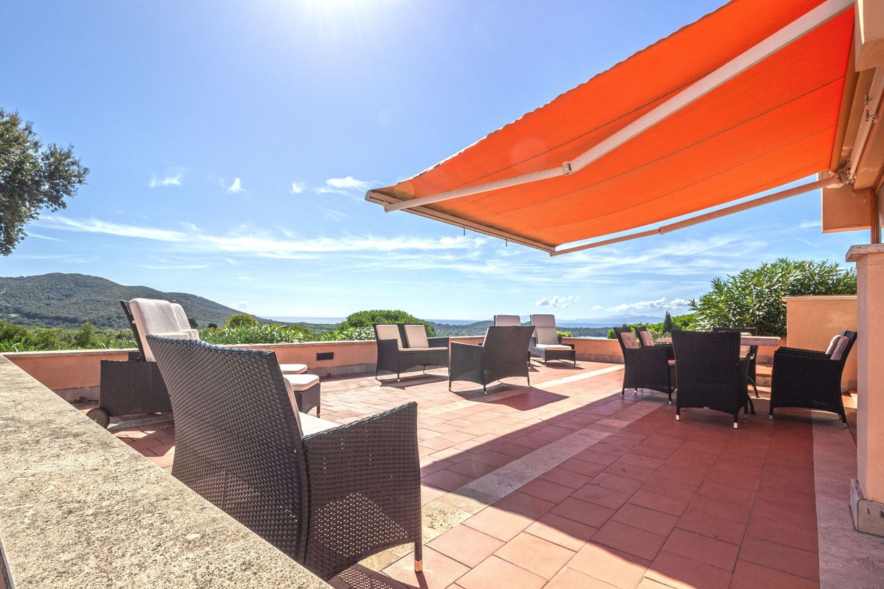 Villa with sea View in Punta Ala in Maremma Toscana