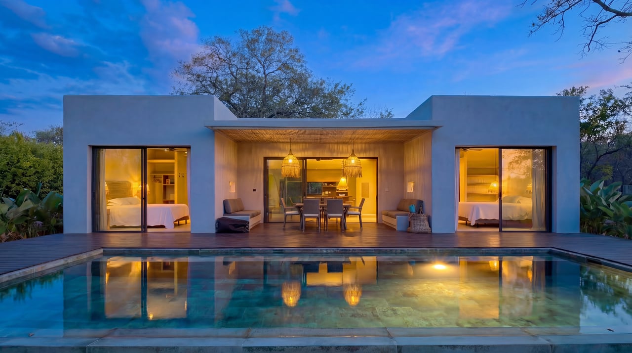 SANTA FE MODERN HOME IN CATALINA COVE | 5,410 M² LOT NEAR BEACHES