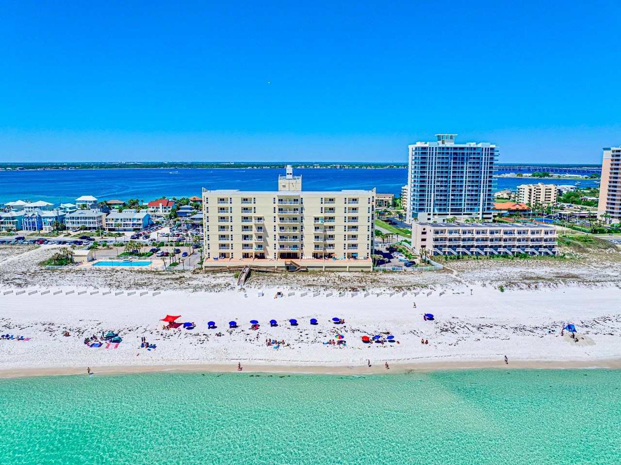 GULF FRONT Sans Souci TERRACE Condo 102 