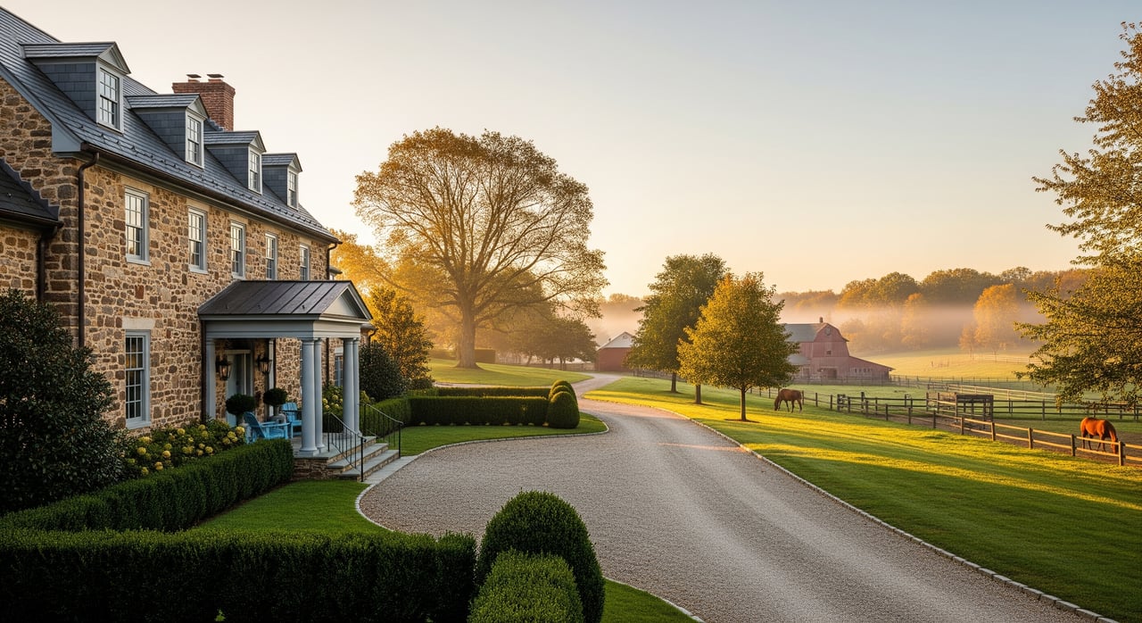 What Country Estate Living In Bucks County Really Feels Like