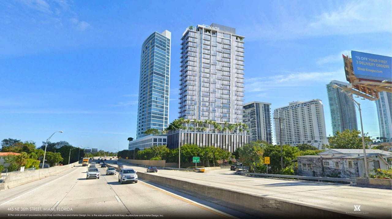 A 27-story tower in Edgewater has been submitted to the Urban Development Review Board (Jan 2024)