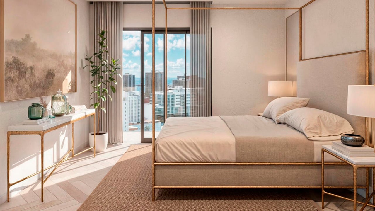 Season One Brickell bedroom 