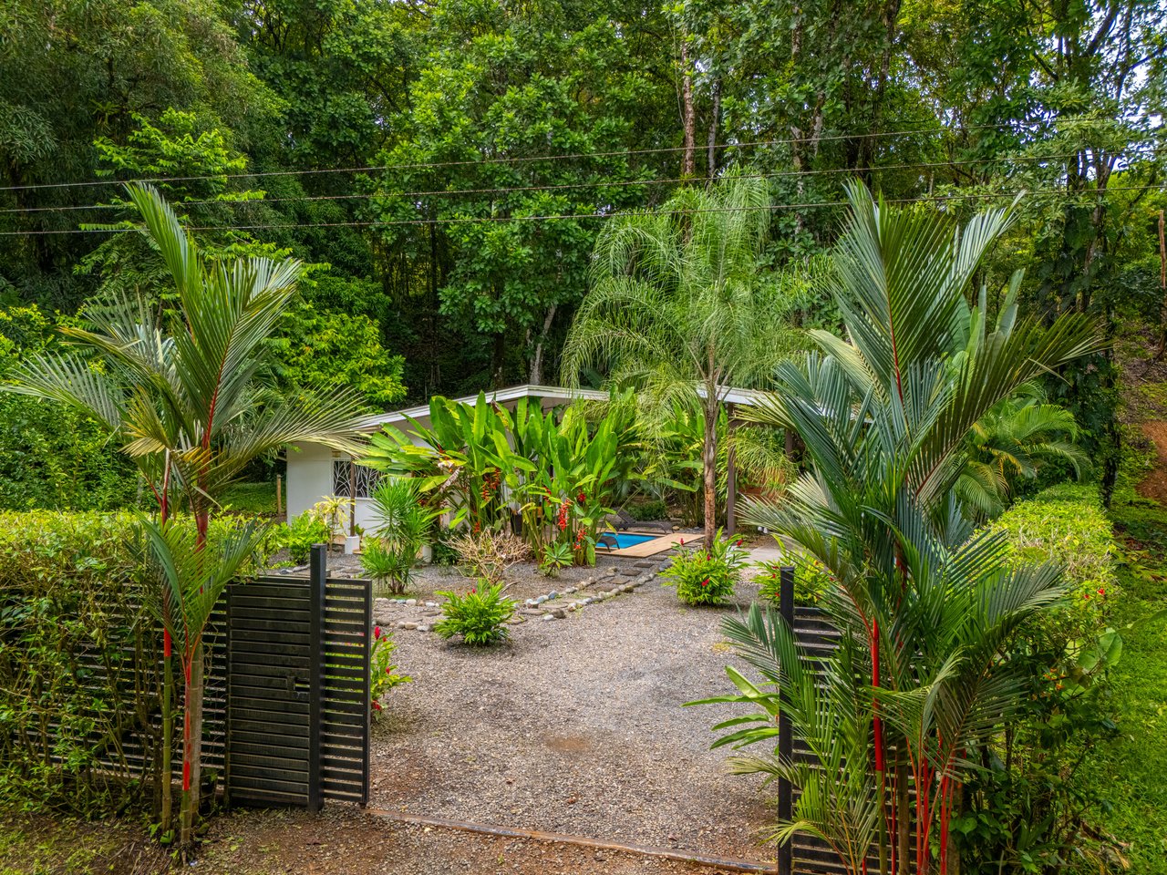 Tropical Modern Casita on ½ Acre / Saltwater Pool / Expansion Potential