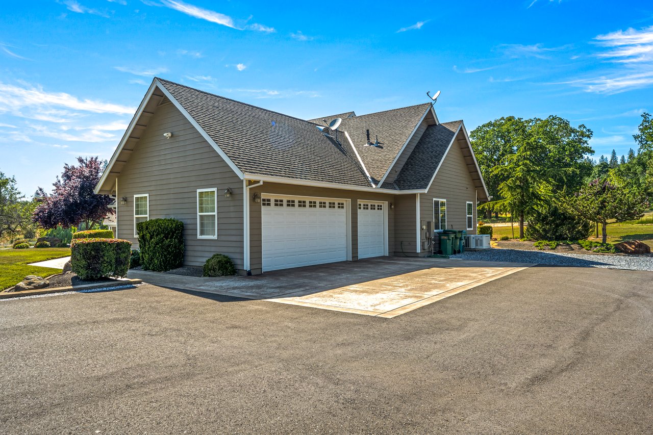 Custom Built Home on 4 Flat Acres in the Heart of Pleasant Valley – A Car Enthusiast's Dream!