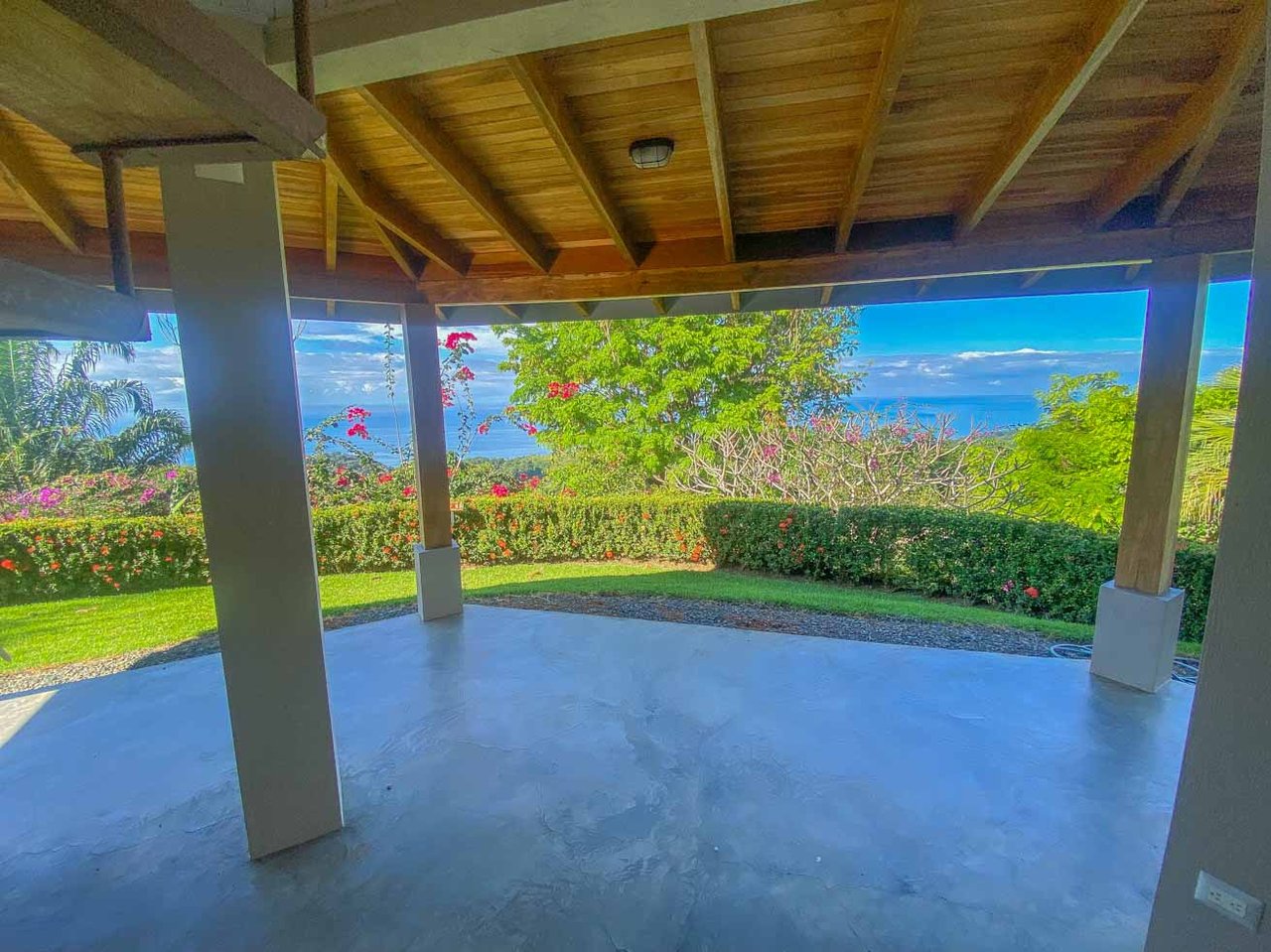 Ocean, Jungle & Mountain View Home in Ojochal | Protected Jungle Setting