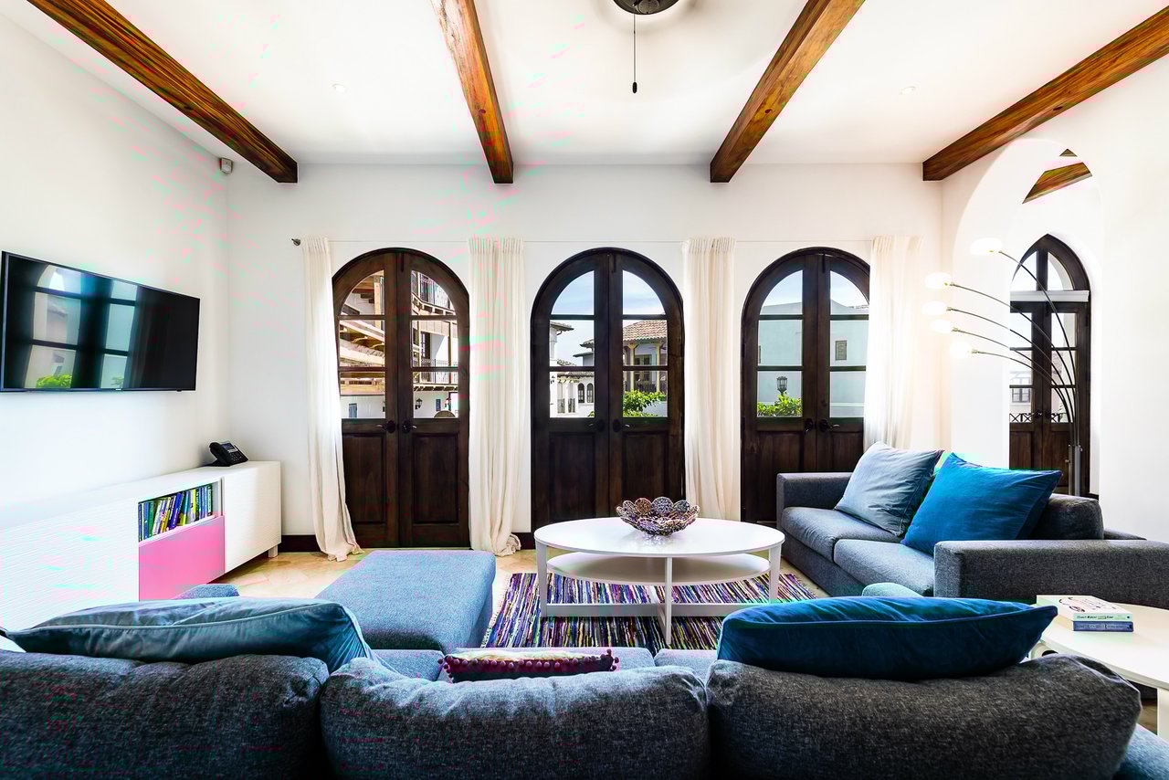2 Plaza Carlota | Elegant 3BR Coastal Home in Las Catalinas’ Premier Plaza