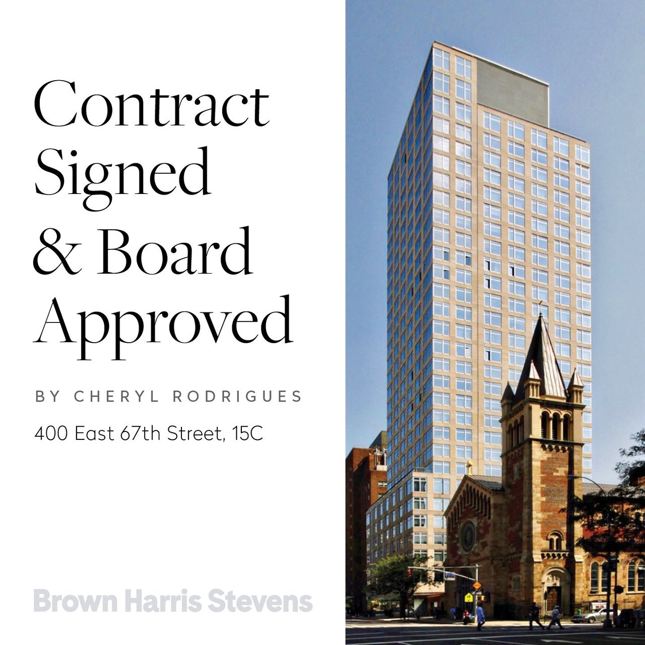 The Laurel - 400 East 67th Street hashtag#15C 3 bedroom 3.5 bath Contract Signed and Application approved. Closing Soon!