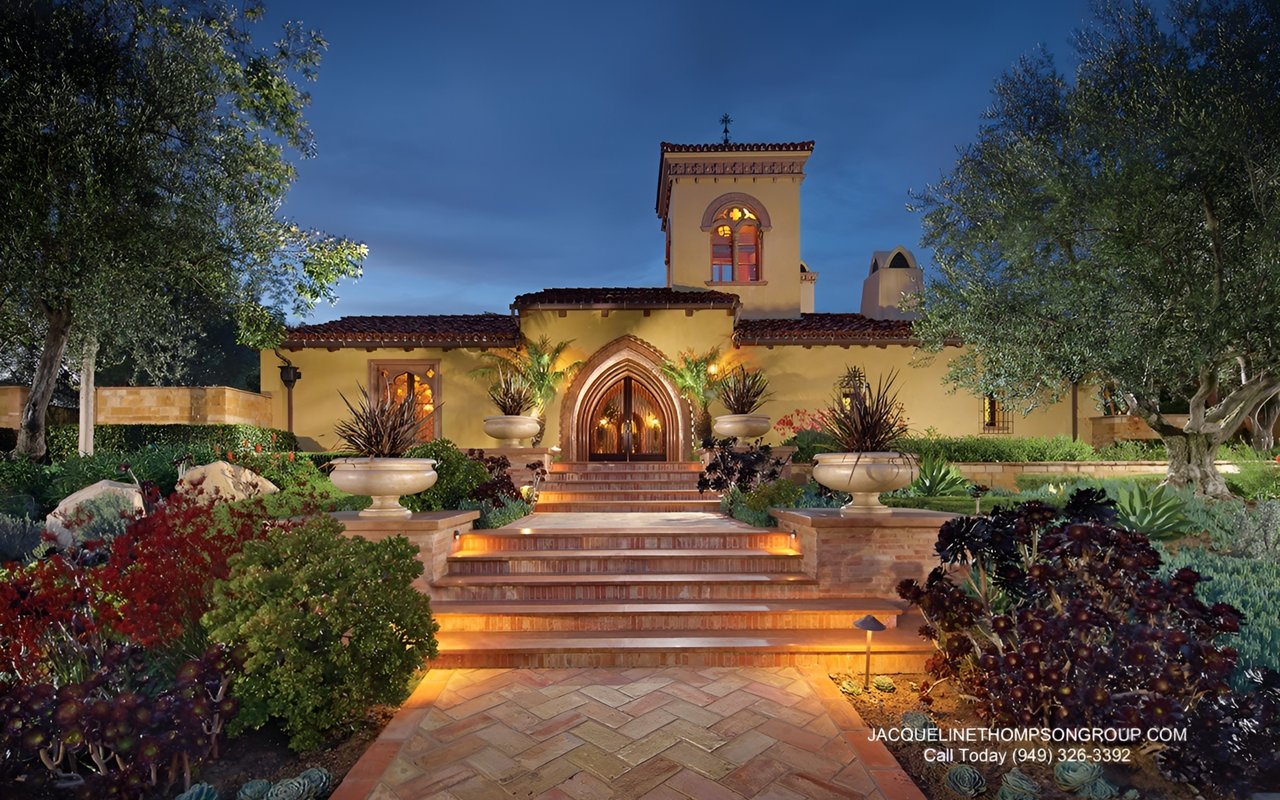 Jacqueline Thompson Sells Stunning Venetian-inspired Home in Shady Canyon