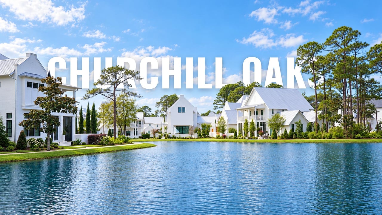 Churchill Oaks Santa Rosa Beach | Private Marina, Luxury Homes & Waterfront Living Near 30A