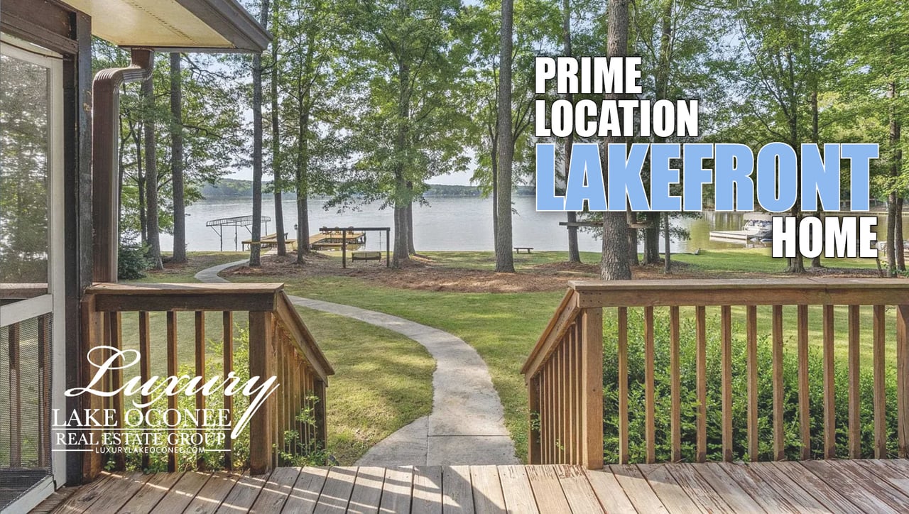 Prime Location Lakefront Home