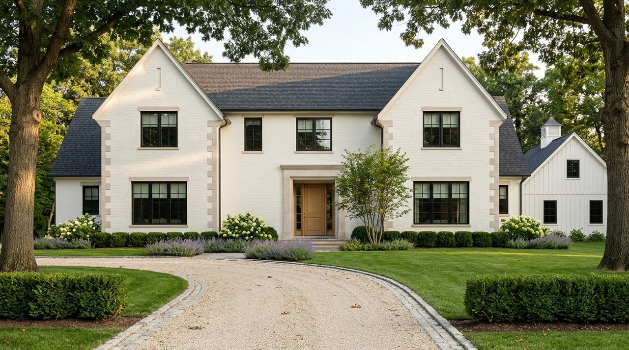 Luxury estate exterior