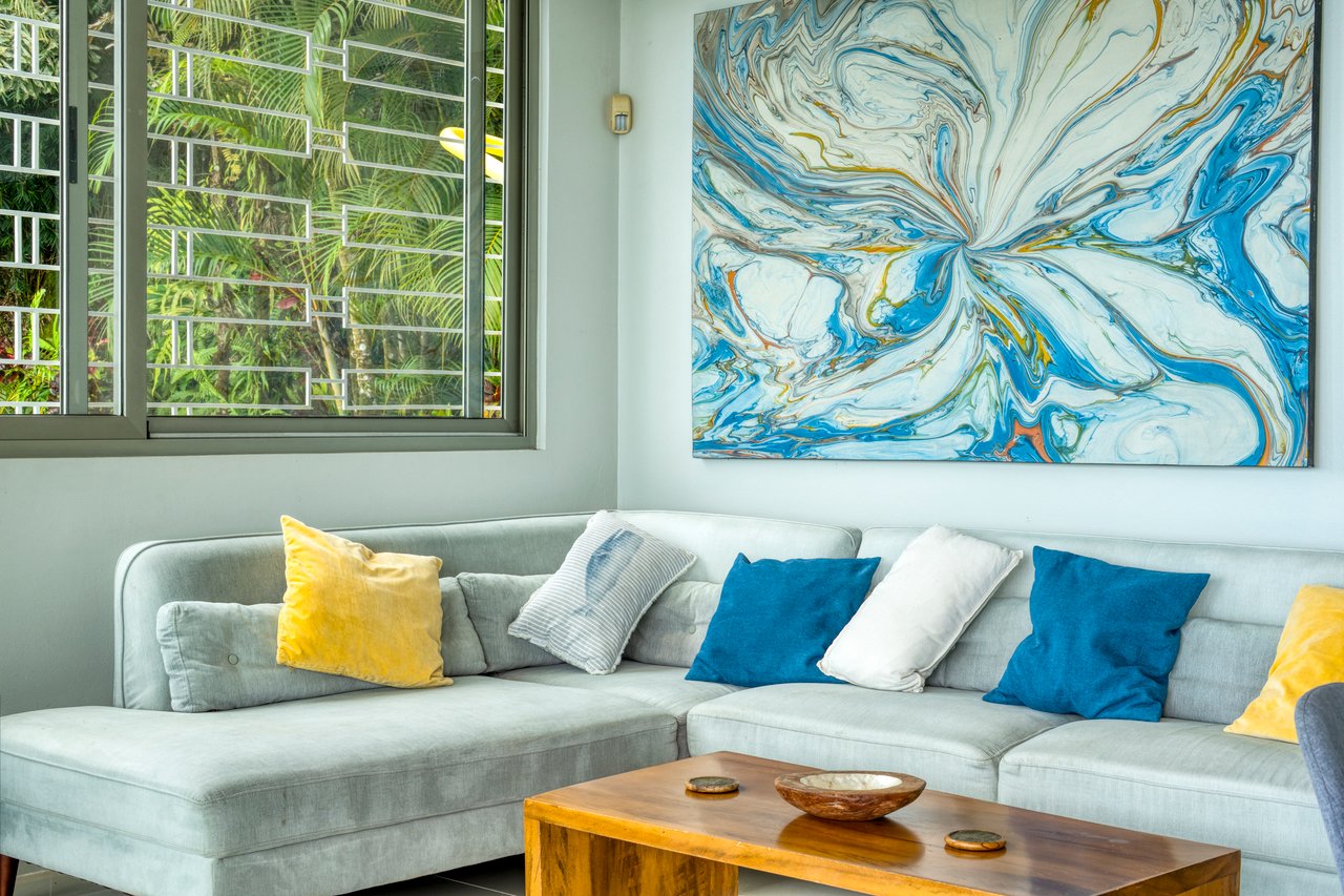 A Modern Jungle Haven with Panoramic Whales Tail Views